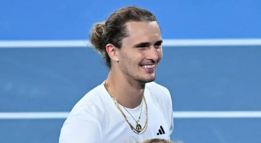 Alexander Zverev has funny reaction to reporter's comment at United Cup