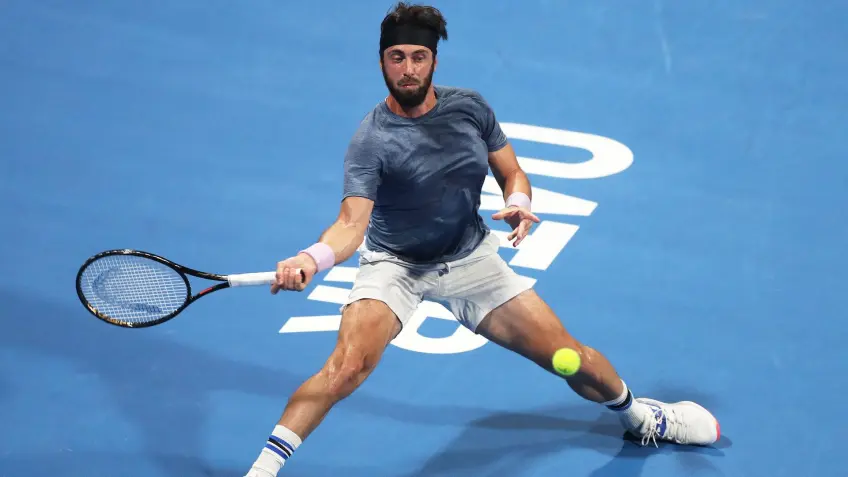 Nikoloz Basilashvili returned to Doha 12 months after vowing never to return