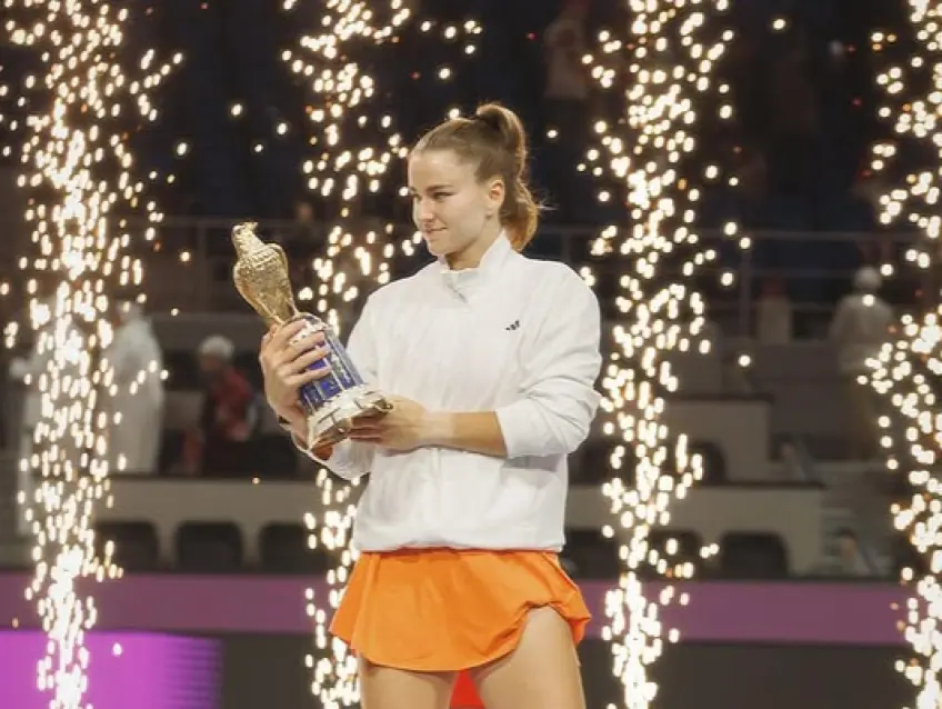 Karolina Muchova wins Doha and joins Serena Williams in Qatar Open history book