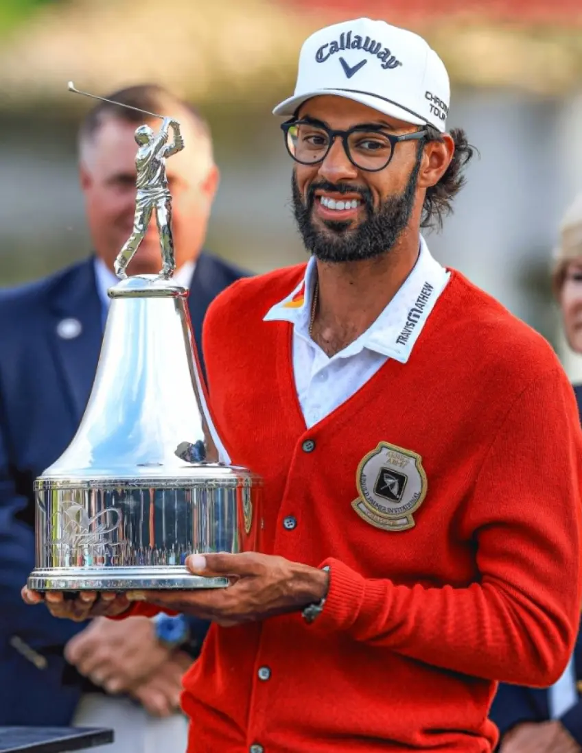 Akshay Bhatia wins Arnold Palmer Invitational!